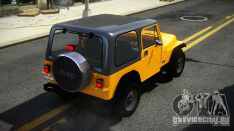 1986 Jeep Wrangler V1.0 для GTA 4