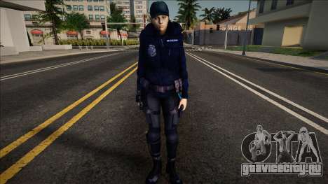 Jill Valentine [BSAA Special Agent] для GTA San Andreas