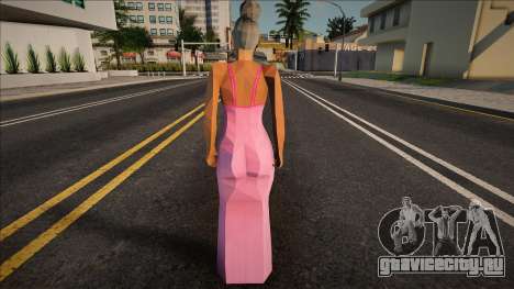 Девушка Светлана в платье для GTA San Andreas