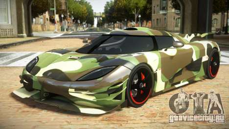 Koenigsegg Agera One FSR S1 для GTA 4