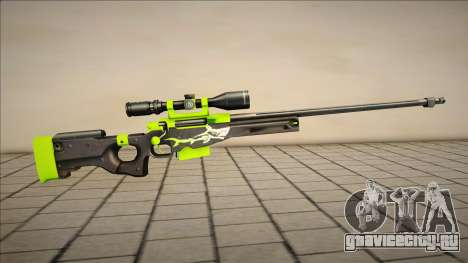 Green Sniper Rifle 1 для GTA San Andreas