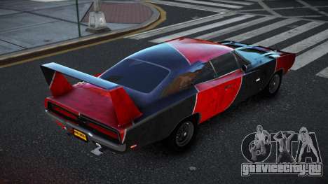 1969 Dodge Charger Daytona RT S6 для GTA 4