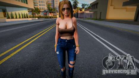 DOAXVV Tina Armstrong - Slip Skinny Destroyed Je для GTA San Andreas