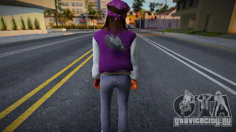 Ballas Girl GTA 5 Style для GTA San Andreas