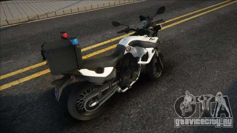 BMW-F800 Motorize Sahin Polisi для GTA San Andreas