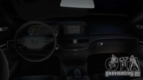 Mercedes-Benz S65 Blek для GTA San Andreas