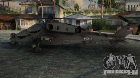 TUSAŞ T-129 Polis Atak Helikopteri Modu для GTA San Andreas