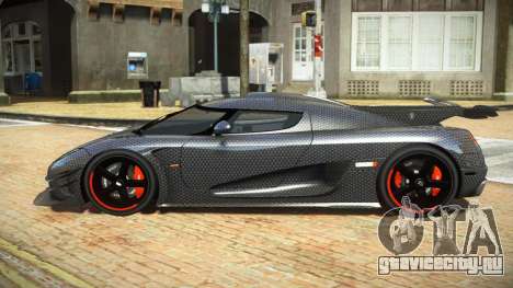 Koenigsegg Agera One FSR S8 для GTA 4