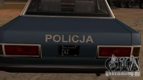 Vehicle.txd file with black plates & PL copcars для GTA San Andreas