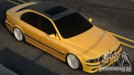 BMW M5 E39 Yellow для GTA San Andreas