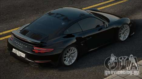 Porsche 911 Turbo S [Black] для GTA San Andreas