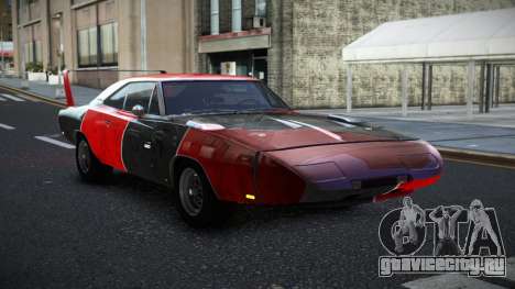 1969 Dodge Charger Daytona RT S6 для GTA 4