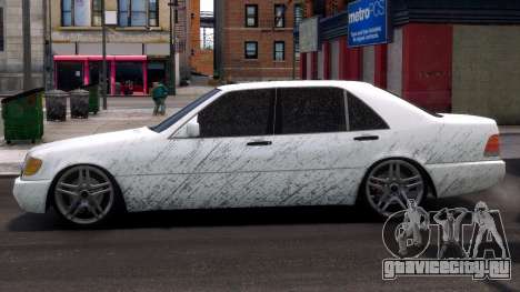 Mercedes-Benz 600 Sel Grey для GTA 4