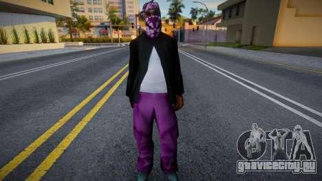 Balla With Double Bandana для GTA San Andreas