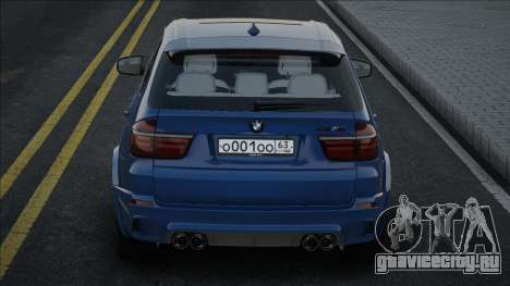 BMW X5m E70 Blue для GTA San Andreas