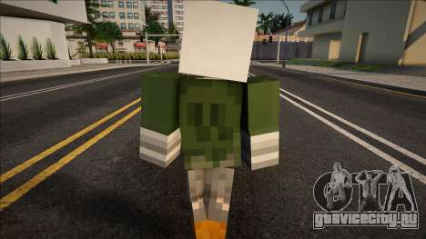 Minecraft Ped Swmotr1 для GTA San Andreas