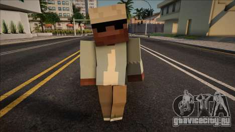 Minecraft Ped Sbmycr для GTA San Andreas