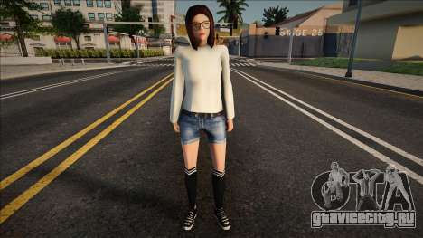 Арина в повседневной одежде для GTA San Andreas