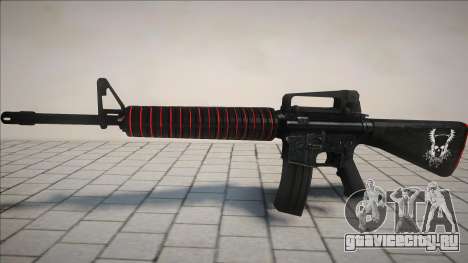 Red Gun M4 для GTA San Andreas