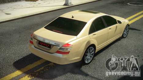 Mercedes-Benz S600 W221 V1.1 для GTA 4