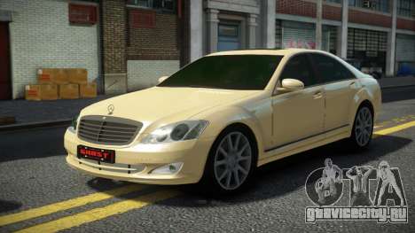 Mercedes-Benz S600 W221 V1.1 для GTA 4