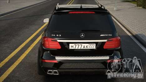 Mercedes-Benz GL 63 AMG Black для GTA San Andreas