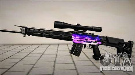 Sniper Rifle Purple для GTA San Andreas
