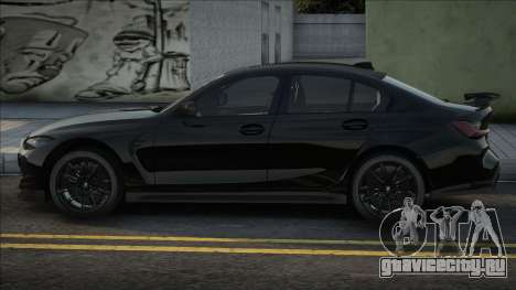 BMW M3 G80 Blek для GTA San Andreas
