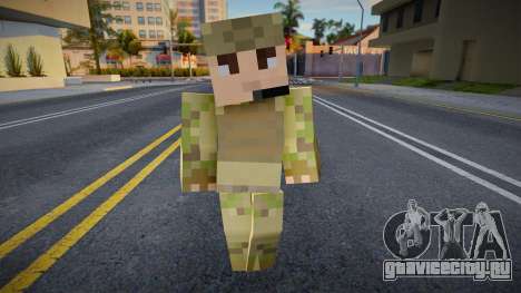 Minecraft Ped Army для GTA San Andreas
