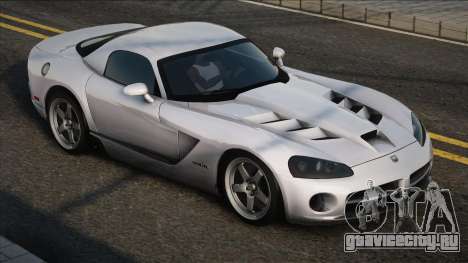 Dodge Viper ACR White для GTA San Andreas