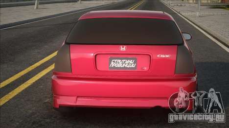 Honda Civic Red для GTA San Andreas