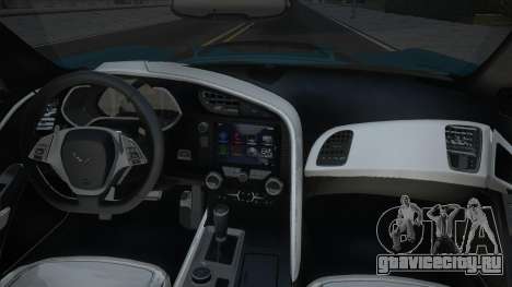 Chevrolet Corvette Blue для GTA San Andreas