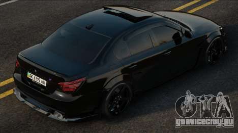 BMW M5 E60 Black ver для GTA San Andreas