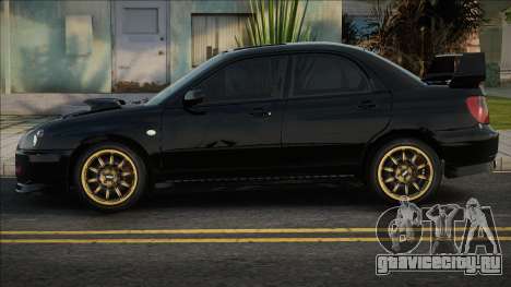 Subaru Impreza WRX STI Black для GTA San Andreas
