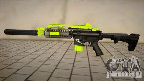 Green MP5lng для GTA San Andreas