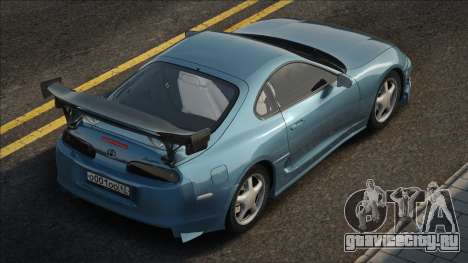 Toyota Supra Blu для GTA San Andreas
