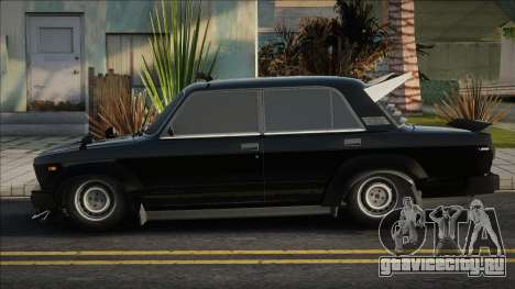 Vaz 2107 New Black для GTA San Andreas