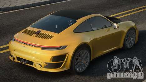Porsche Carrera S 911 Yellow для GTA San Andreas