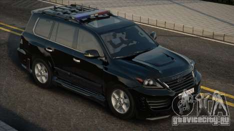 Lexus LX570 Invader Blek для GTA San Andreas