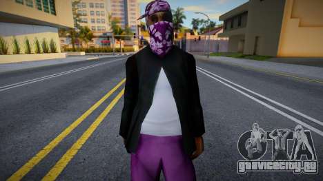 Balla With Double Bandana для GTA San Andreas