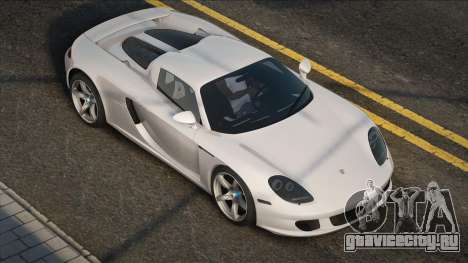 Porsche Carrera GT White для GTA San Andreas