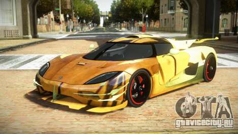 Koenigsegg Agera One FSR S11 для GTA 4