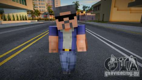 Minecraft Ped Dwmolc для GTA San Andreas
