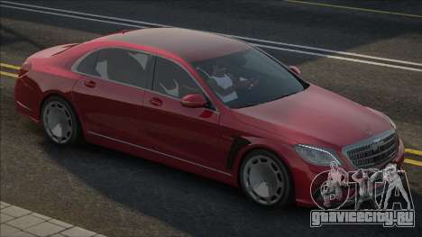 Mercedes-Benz X222 [Red] для GTA San Andreas