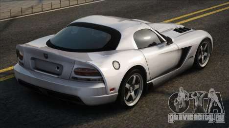 Dodge Viper ACR White для GTA San Andreas