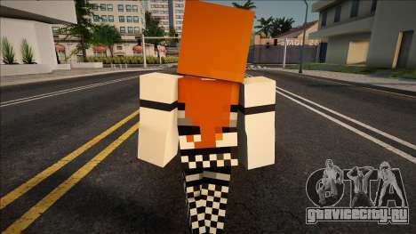 Minecraft Ped Swfystr для GTA San Andreas