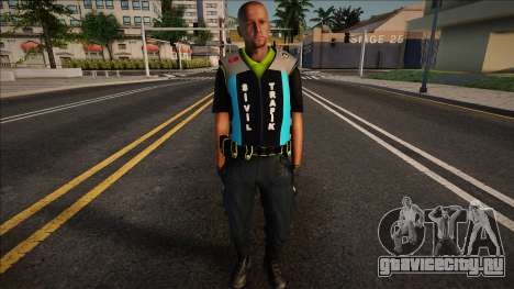 Turk Sivil Trafik Skini Modu V2 для GTA San Andreas