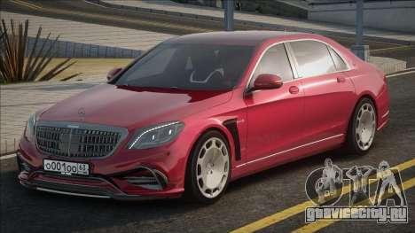 Mercedes-Benz X222 [Red] для GTA San Andreas