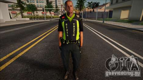 Türk Sivil Trafik Skini Modu для GTA San Andreas