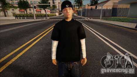 Молодой гангстер в шапке для GTA San Andreas